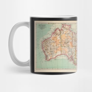 Australia Antique Maps Mug